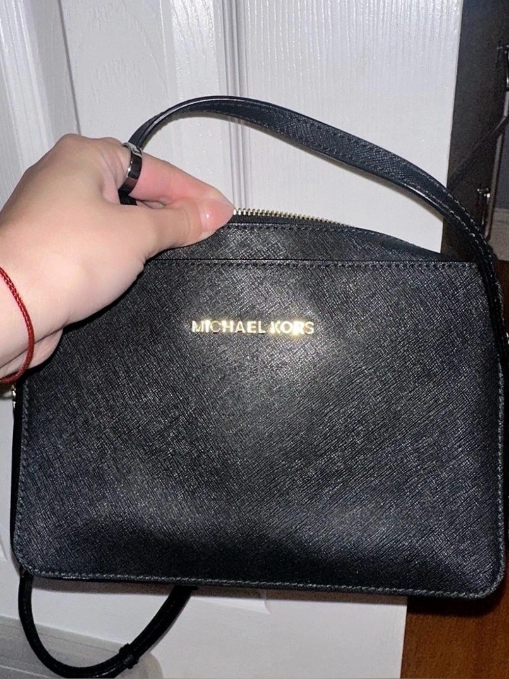 Michael Kors Leather Crossbody Bag